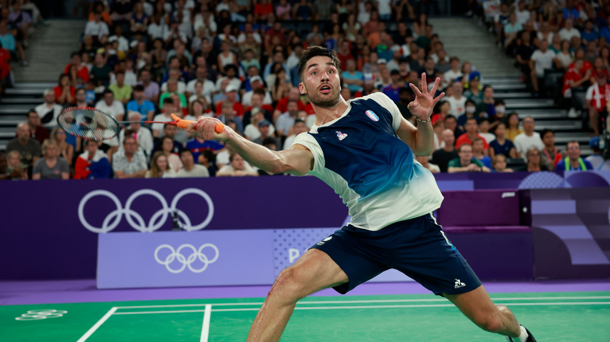 Badminton JO 2024 Pas d’exploit pour Toma Junior Popov en 8èmes de finale