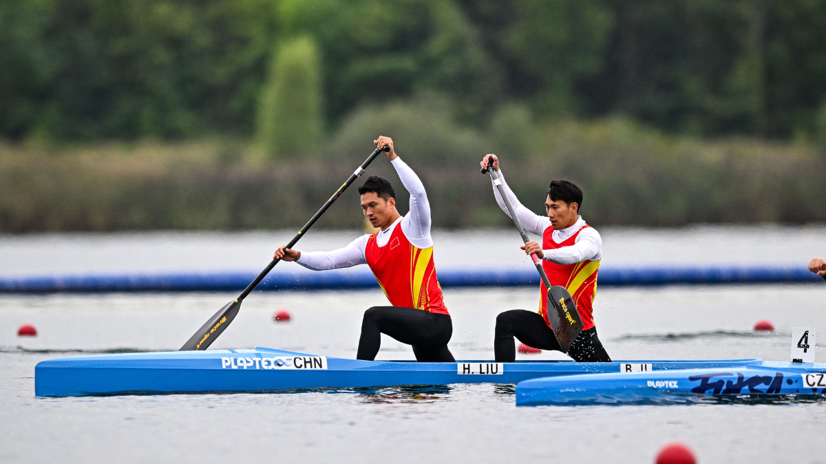 Canoë-Kayak JO 2024 La paire Liu HaoJi Bowen sacrée en C2 500 m, les Français 10èmes