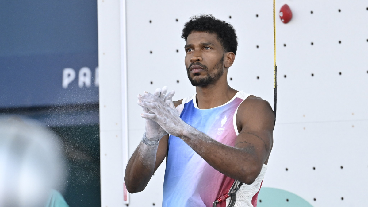 Escalade JO 2024 Bassa Mawem qualifié pour le tableau final de la vitesse, le record du monde battu