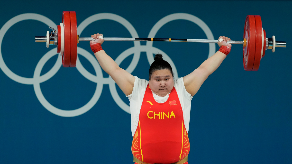 Haltérophilie JO 2024 Wenwen Li conserve son titre en +81 kg
