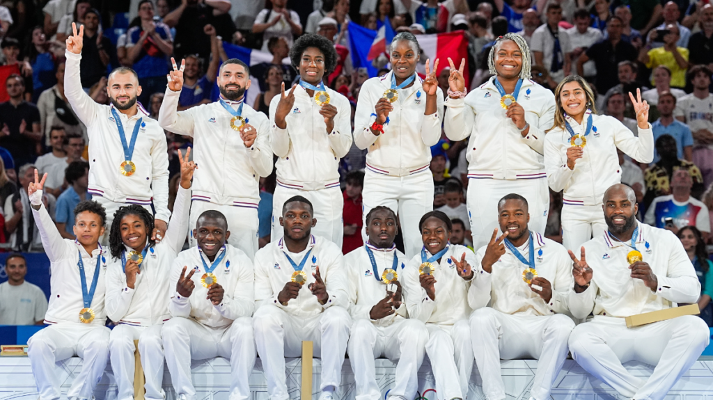 Judo Olympique Paris 2024 équipe surprise action shot The Rise of Team Judo at the Olympics