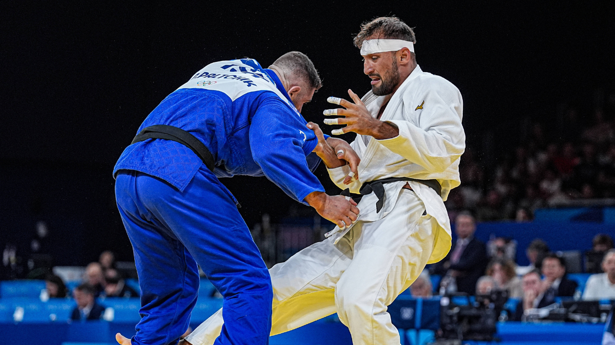 Judo JO 2024 Zelym Kotsoiev champion olympique des - de 100 kg