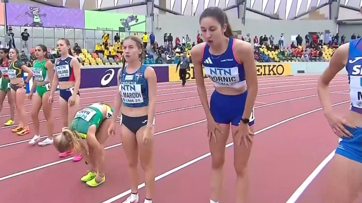 CHAMPIONNATS DU MONDE ATHLÉTISME U20 2024 - Seule Française en finale, Vanessa Lokuli prend la 7e place de la finale de la longueur.
