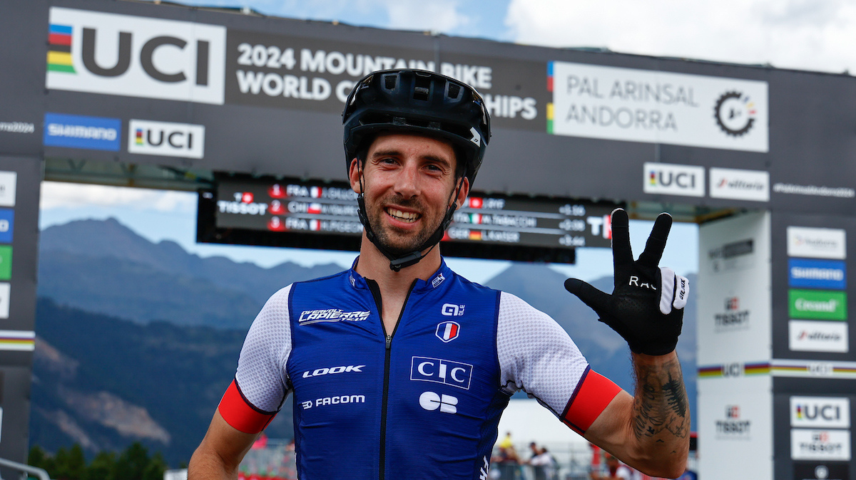 Mondiaux VTT 2024 Jérôme Gilloux décroche un 3ème titre mondial en VTTAE (1)