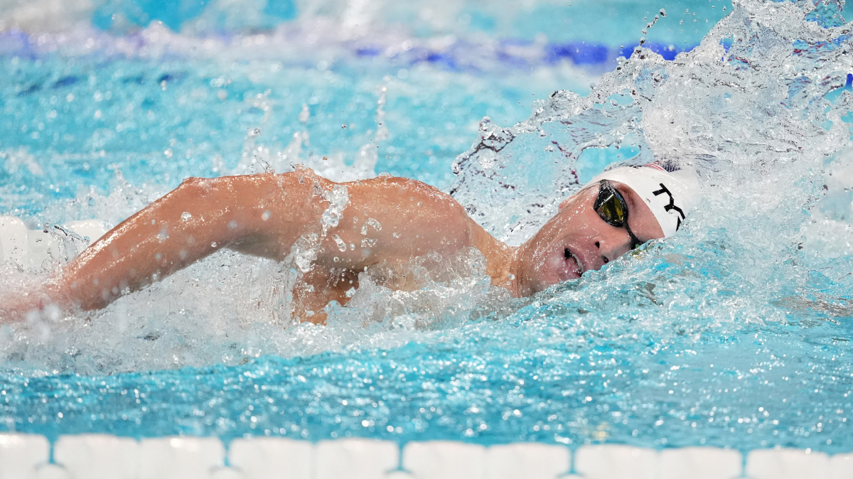 Natation JO 2024 Or et record du monde pour Bobby Finke sur 1 500 m nage libre, pas de médaille française