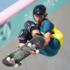 Skateboard JO 2024 Keegan Palmer double la mise en park