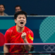 Tennis de table JO 2024 Fan Zhendong en or