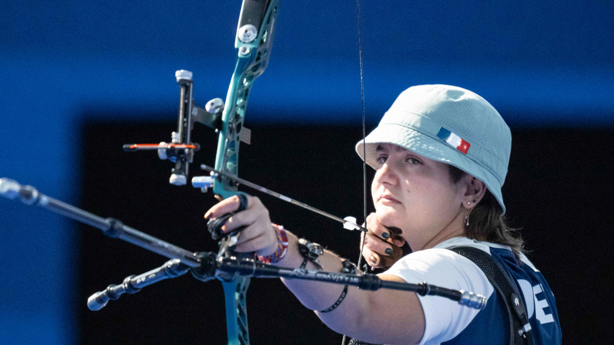 Tir à l'arc JO 2024 Caroline Lopez s'arrête en 16e de finale