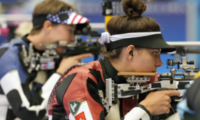Tir sportif JO 2024 Chiara Leone en or à la carabine 50 mètres 3 positions