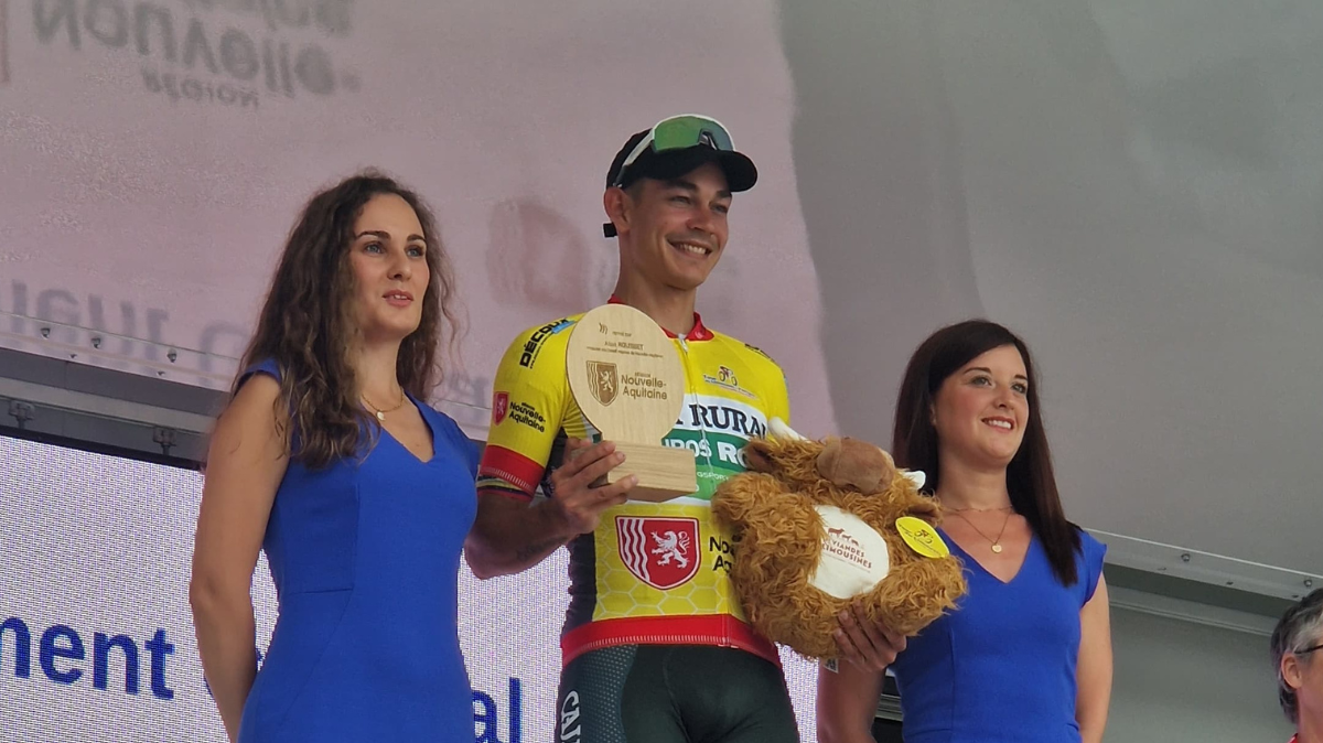 Tour du Limousin 2024 Orluis Aular s'adjuge la 1ère étape au sprint