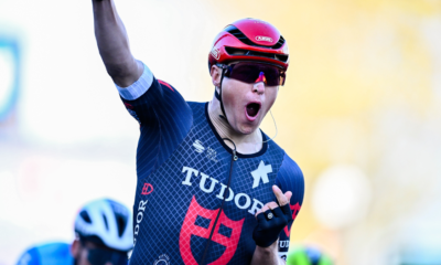 Grand Prix d'Isbergues 2024 Arvid de Kleijn lève les bras au sprint