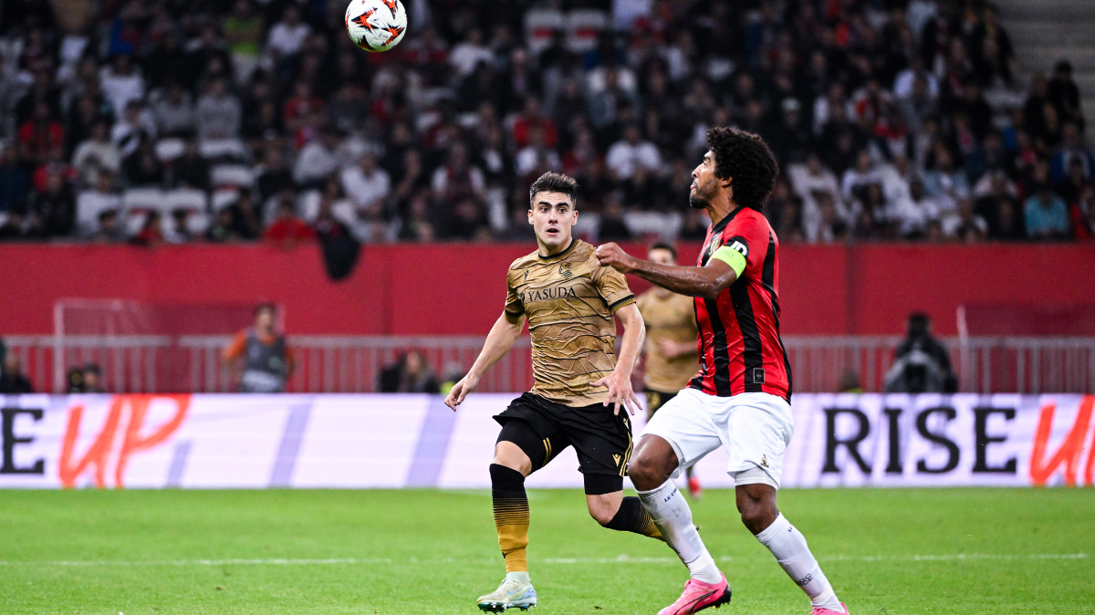 Ligue Europa (J1) Nice tenu en échec par la Real Sociedad