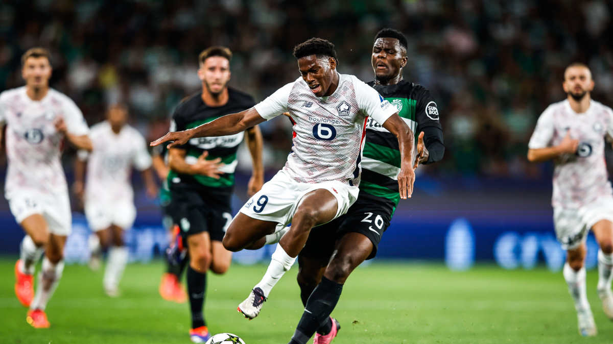 Ligue des Champions En infériorité numérique, Lille tombe face au Sporting Portugal
