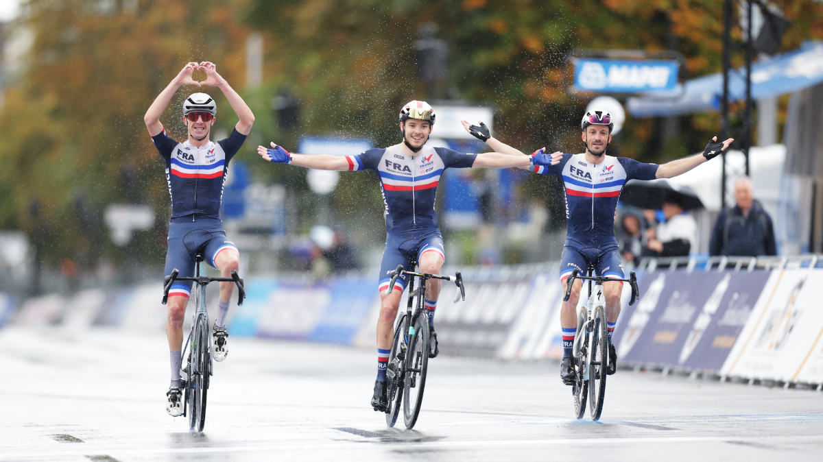 Mondiaux Para Cyclisme 2024 Nouveau triplé signé Le Rousseau, Lebeau et Le Cunff en C4 (1)