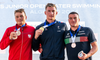 Natation en eau libre Sacha Velly champion du monde juniors du 10 km !