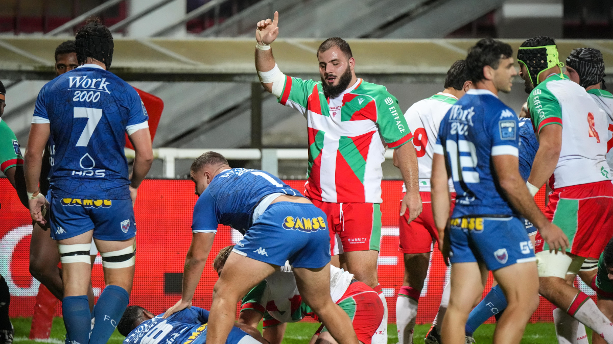 Pro D2 (J5) Biarritz remporte le choc face à Grenoble avec le bonus offensif