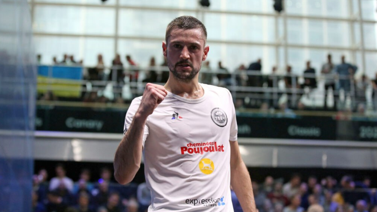 Squash Grégoire Marche et Baptiste Masotti sauvent l'honneur français au Paris Squash