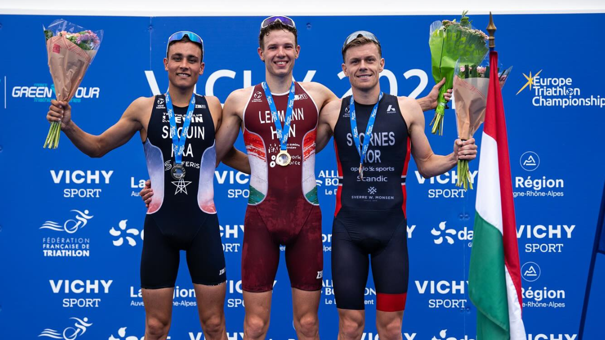 Triathlon Championnats d'Europe Yanis Seguin se pare aussi d'argent