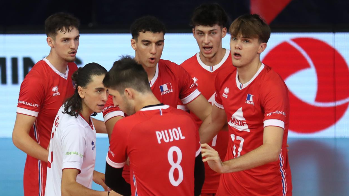Volley Euro U20 masculin 2024 Les Bleuets terminent la phase de poule invaincus