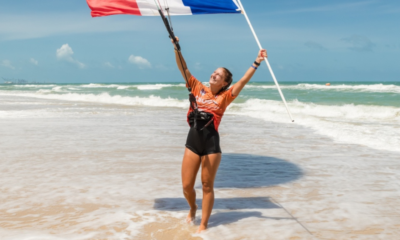 Kitesurf : Capucine Delannoy décroche un deuxième titre de championne du monde à 18 ans
