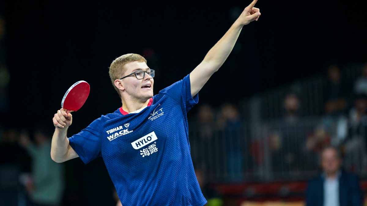 Championnats d'Europe de tennis de table 2024 Alexis Lebrun sacré champion d'Europe en simple !