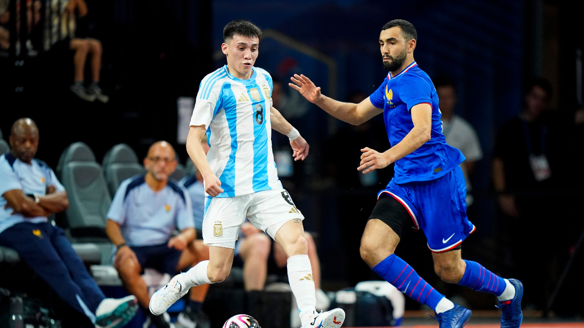 Coupe du monde de futsal 2024 La France frôle l'exploit contre l'Argentine en demies
