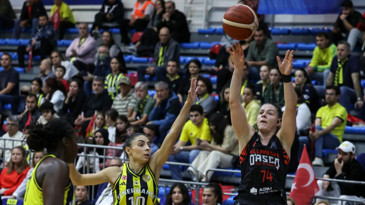 EuroLigue Femmes (J4) Villeneuve-d'Ascq n'a pas démérité, mais s'incline au Fenerbahçe