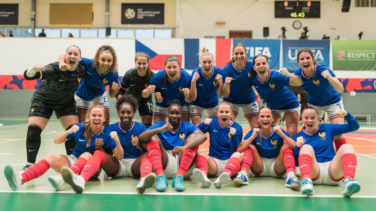 Futsal L'exploit majuscule des Bleues face à l'Ukraine