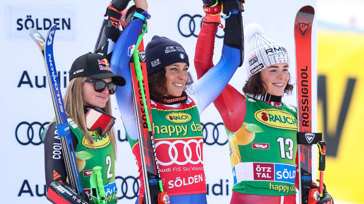 Géant femmes de Sölden Federica Brignone s'impose, Shiffrin 5ème (1)