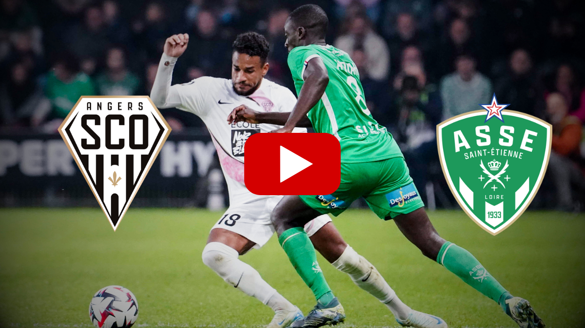 Ligue 1  Le résumé vidéo d'Angers - Saint-Étienne