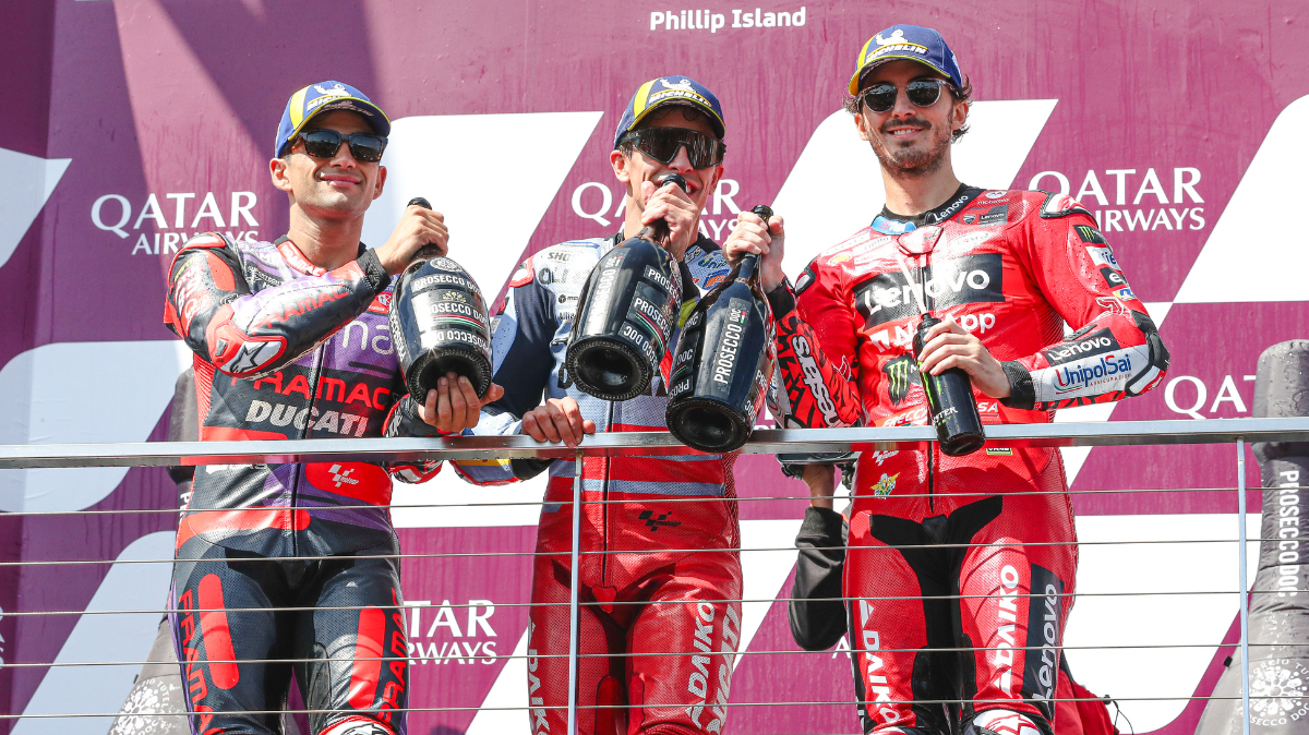 MotoGP Australie 2024 Marc Marquez l'emporte, Jorge Martin prend encore le dessus sur Francesco Bagnaia