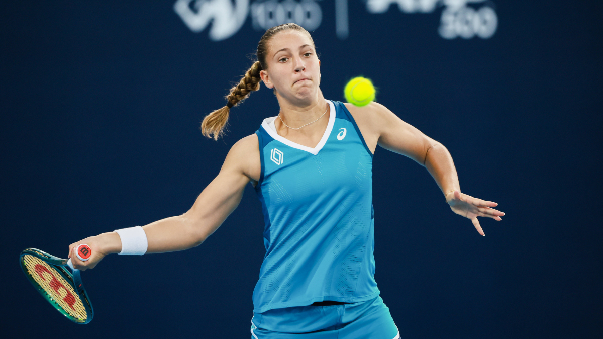 WTA Osaka 2024 Diane Parry chute en demi-finales