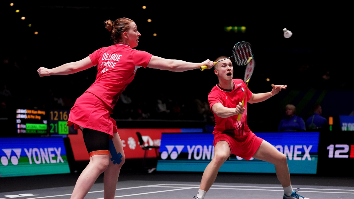 Badminton Thom Gicquel et Delphine Delrue passent en finale du Japan Masters
