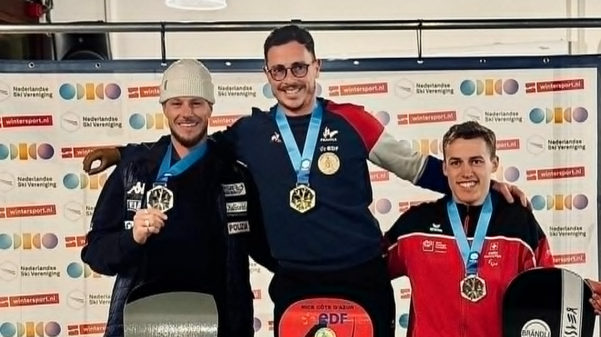 Coupe du monde de para snowboard Cécile Hernandez et Maxime Montaggioni brillent à Landgraaf