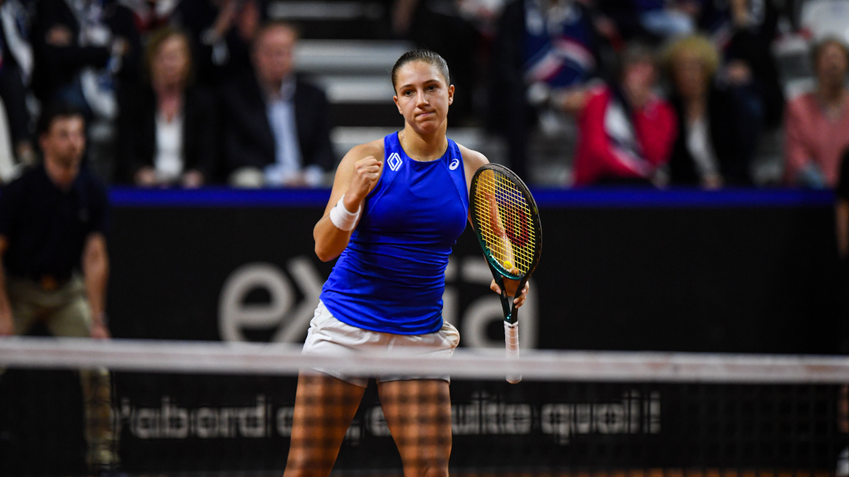 Playoffs Billie Jean King Cup 2024 Statu quo entre la France et la Colombie après deux simples