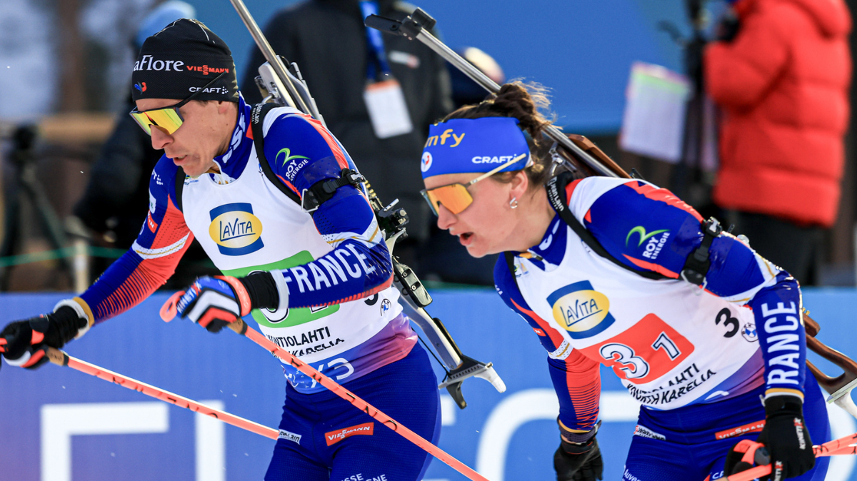 Relais mixte simple Kontiolahti La France démarre la saison par une 2ème place