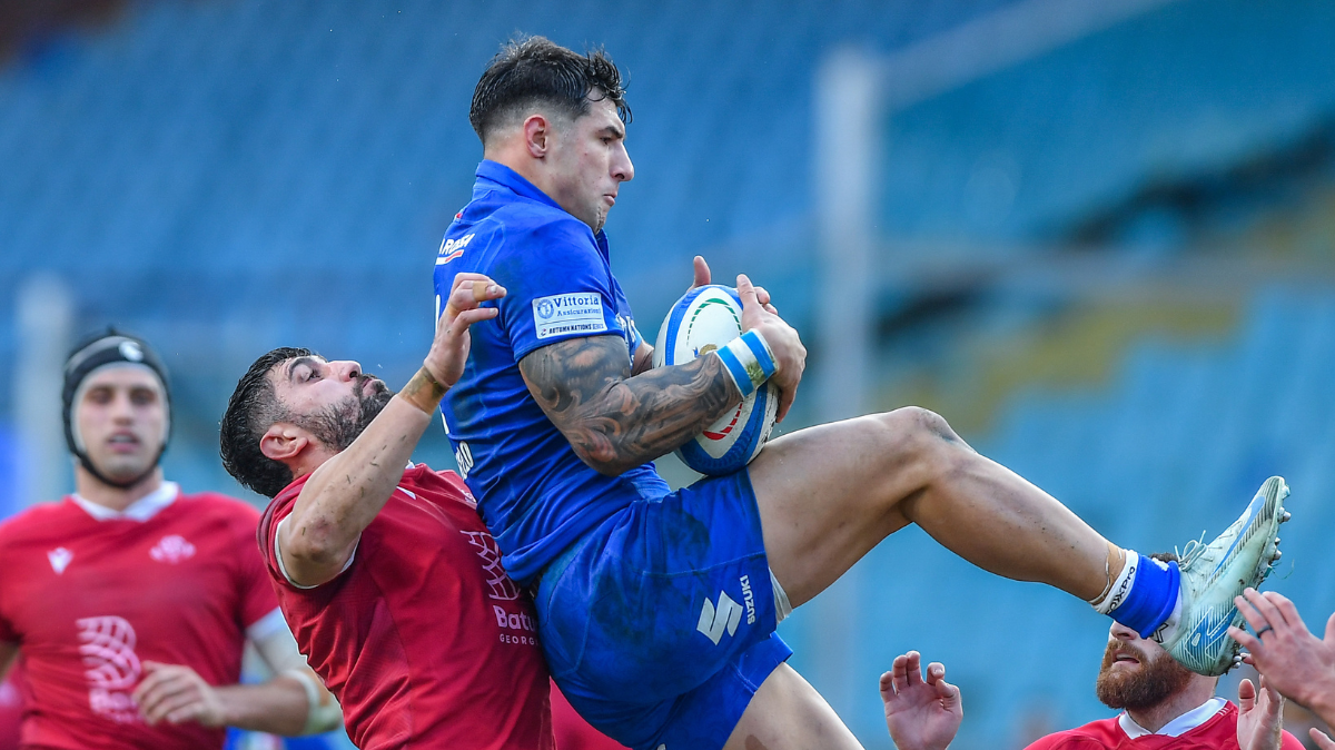 Rugby tournée d'automne L'Italie renverse la Géorgie