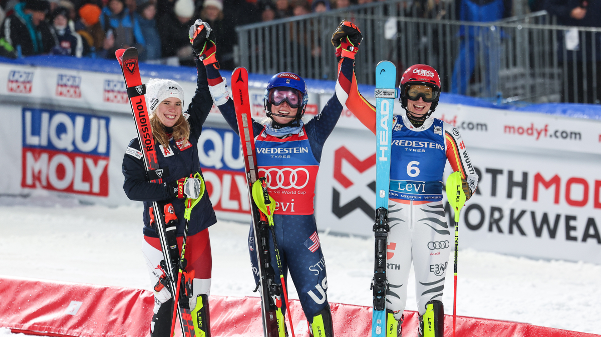 Slalom Levi femmes 2024 Première victoire de la saison pour Mikaela Shiffrin (1)