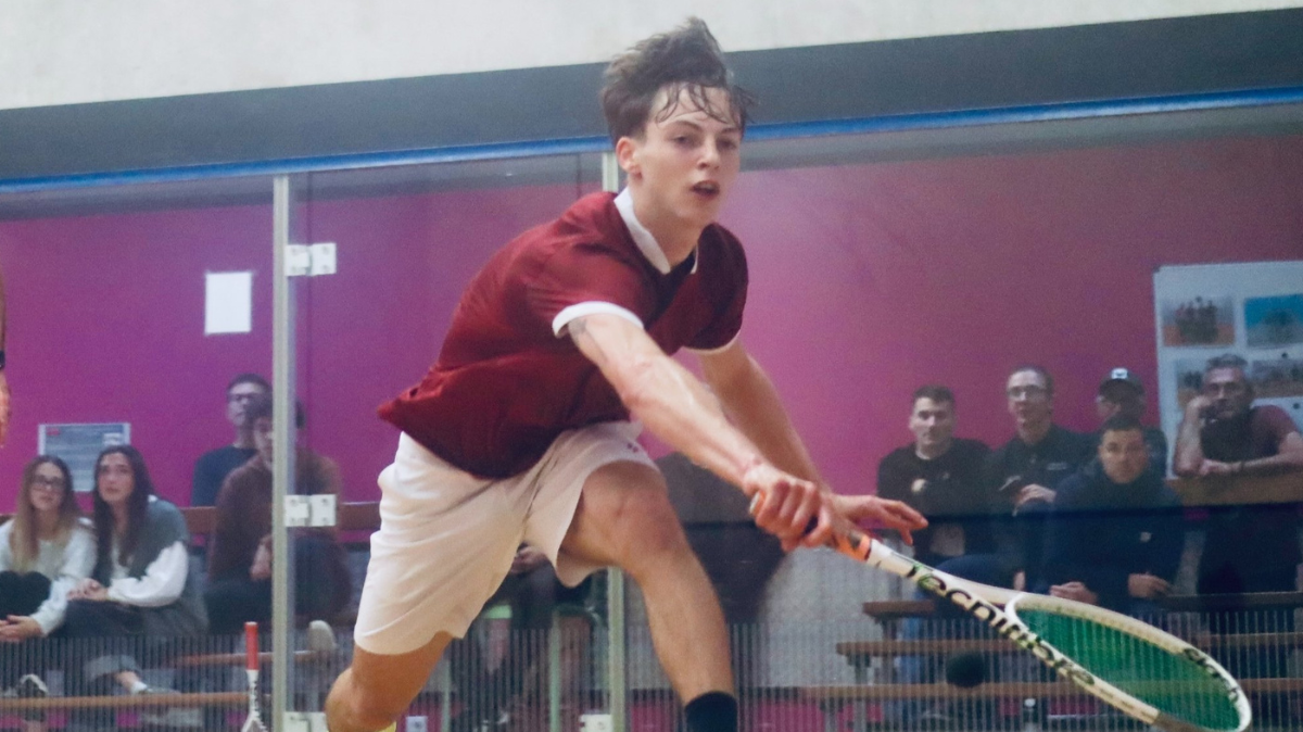 Squash Brice Nicolas remporte une finale 100% française au Simply the Brest Open