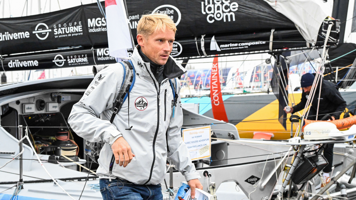 Vendée Globe 2024 Maxime Sorel abandonne, blessé à la cheville