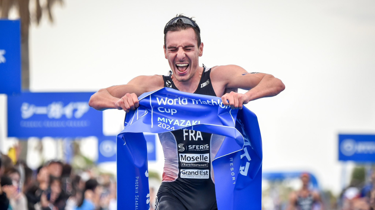 Triathlon : Maxime Hueber-Moosbrugger victorieux, Sandra Dodet sur le podium, les Bleus brillent en Coupe du monde