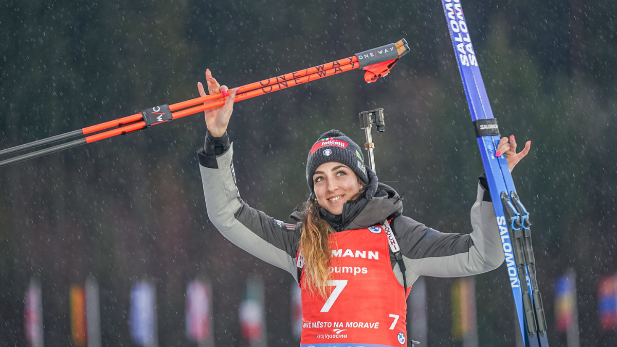 Biathlon Pas de Lisa Vittozzi avant le mois de janvier