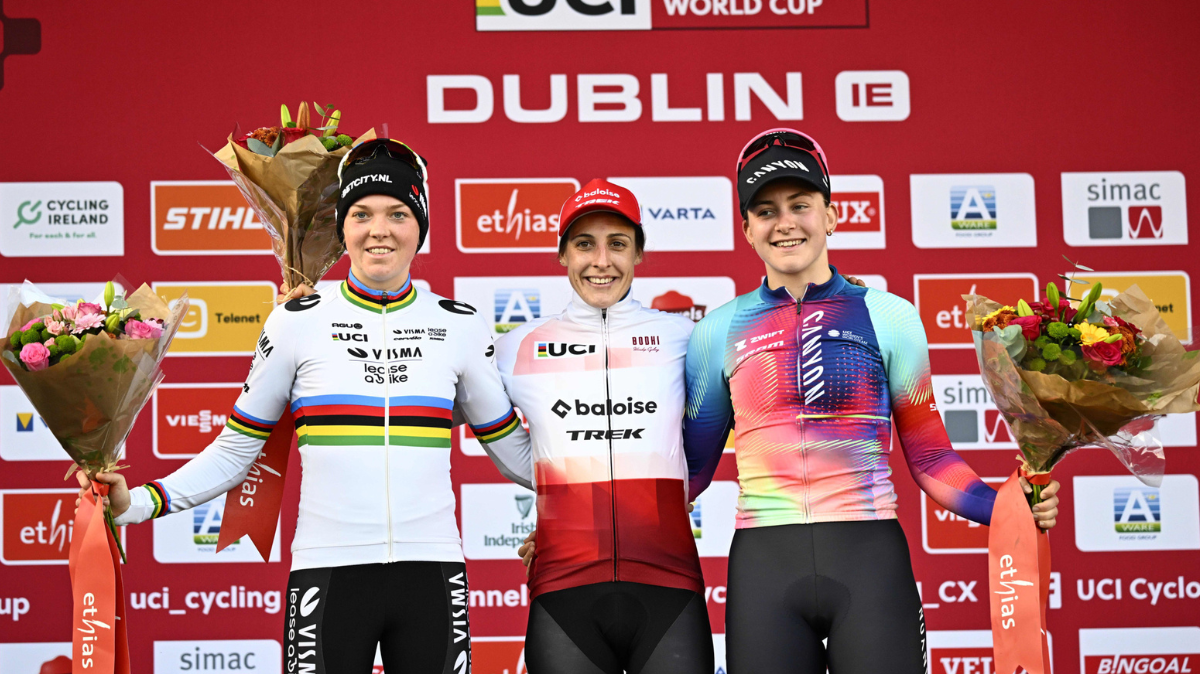 Cyclo-cross Dublin 2024 Lucinda Brand s'impose avec autorité