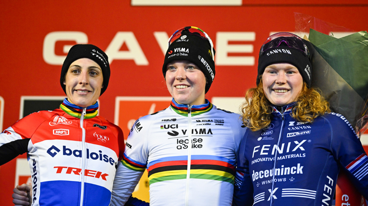 Cyclo-cross Gavere 2024 Fem van Empel survole les débats