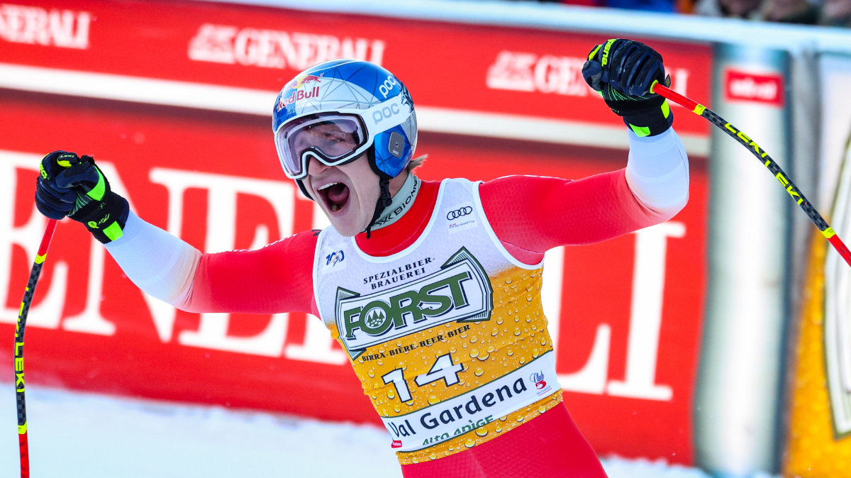 Descente hommes Val Gardena 2024 Marco Odermatt en patron d'un doublé suisse