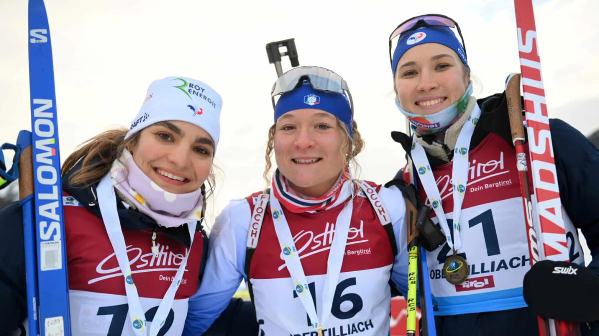 IBU Cup Obertilliach Gilonne Guigonnat et Paula Botet grimpent sur le podium du sprint