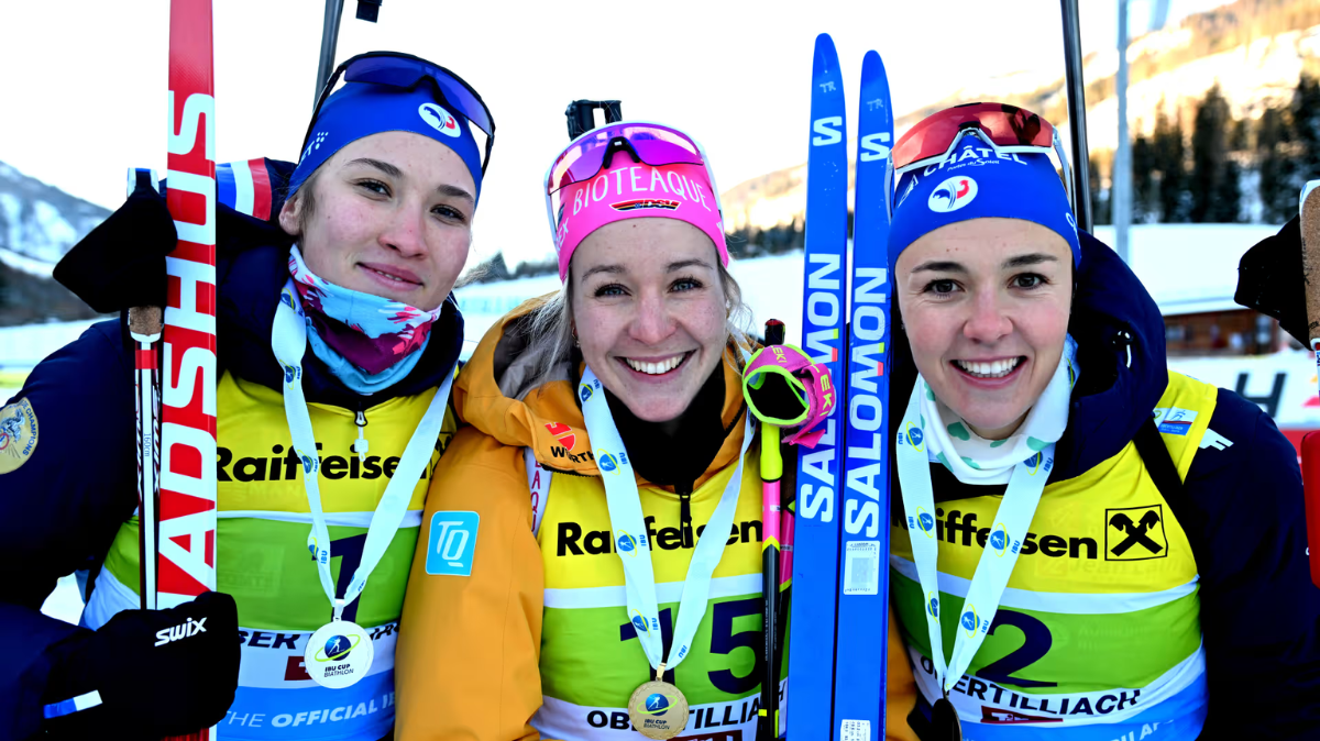 IBU Cup Obertilliach Paula Botet et Camille Bened s'illustrent sur la mass start 60