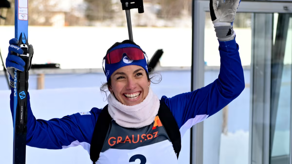 IBU Junior Cup Ridnaun Violette Bony s'impose sur le sprint, Amandine Mengin monte sur le podium