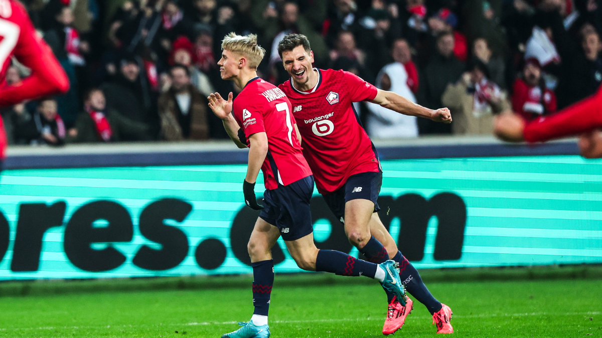 Ligue des Champions (J6) Lille bat difficilement le Sturm Graz et se qualifie pour les barrages