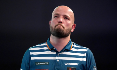 Mondiaux fléchettes PDC 2025 Thibault Tricole chute logiquement contre le tenant du titre